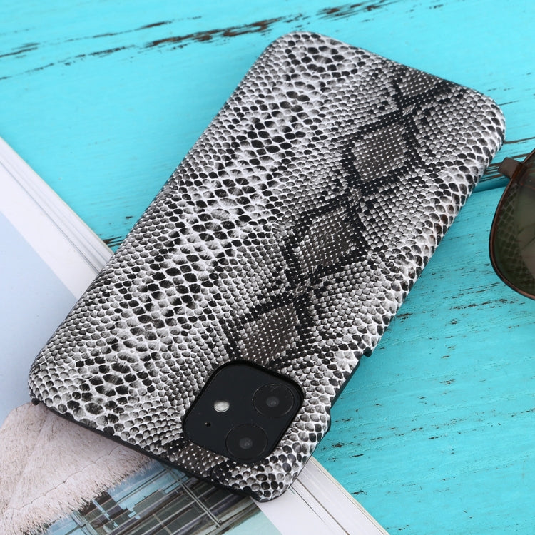 For iPhone 11 Snakeskin Pattern Paste Skin Protective Case