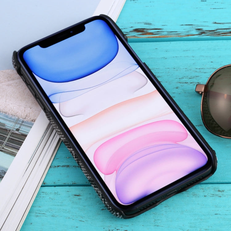 For iPhone 11 Snakeskin Pattern Paste Skin Protective Case