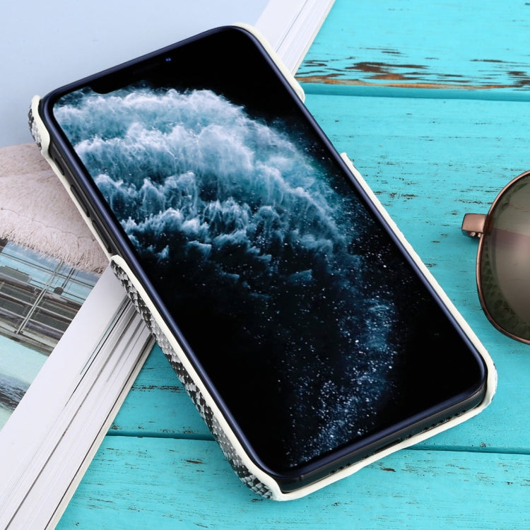 For iPhone 11 Pro Snakeskin Pattern Paste Skin Protective Case