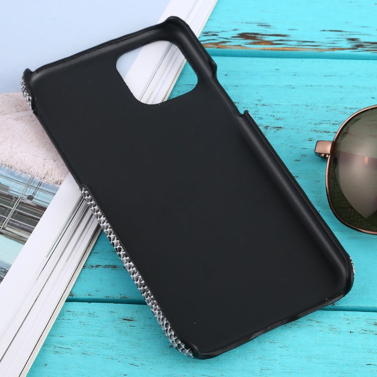 For iPhone 11 Pro Snakeskin Pattern Paste Skin Protective Case