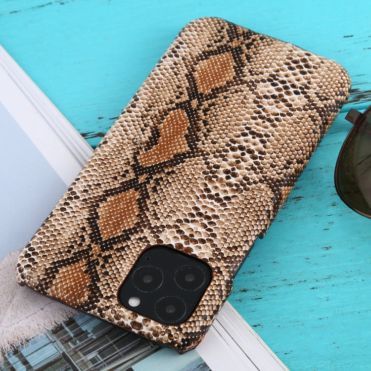 For iPhone 11 Pro Snakeskin Pattern Paste Skin Protective Case