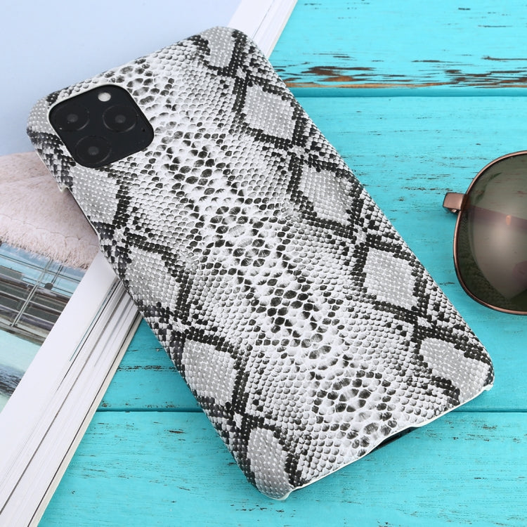 For iPhone 11 Pro Max Snakeskin Pattern Paste Skin Protective Case