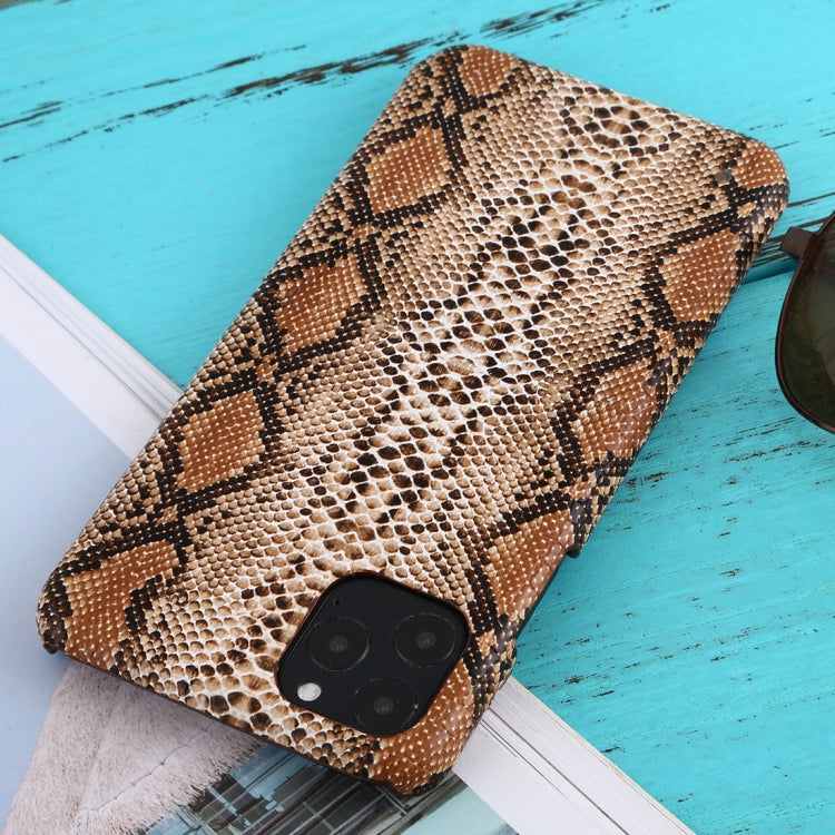 For iPhone 11 Pro Max Snakeskin Pattern Paste Skin Protective Case