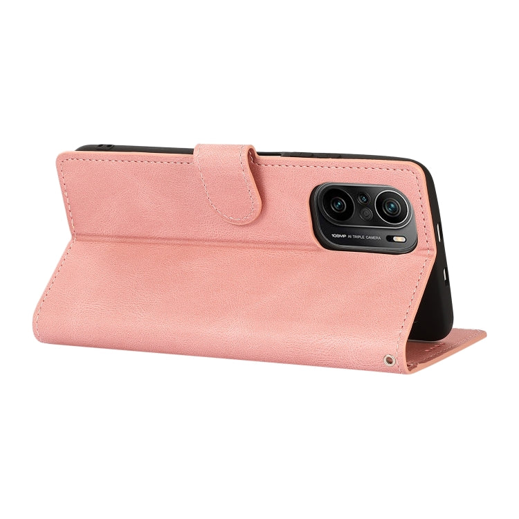 For Xiaomi Redmi K40 Pro Fantasy Classic Skin-feel Calfskin Texture Magnetic Buckle Horizontal Flip PU Leather Case with Holder & Card Slot & Wallet
