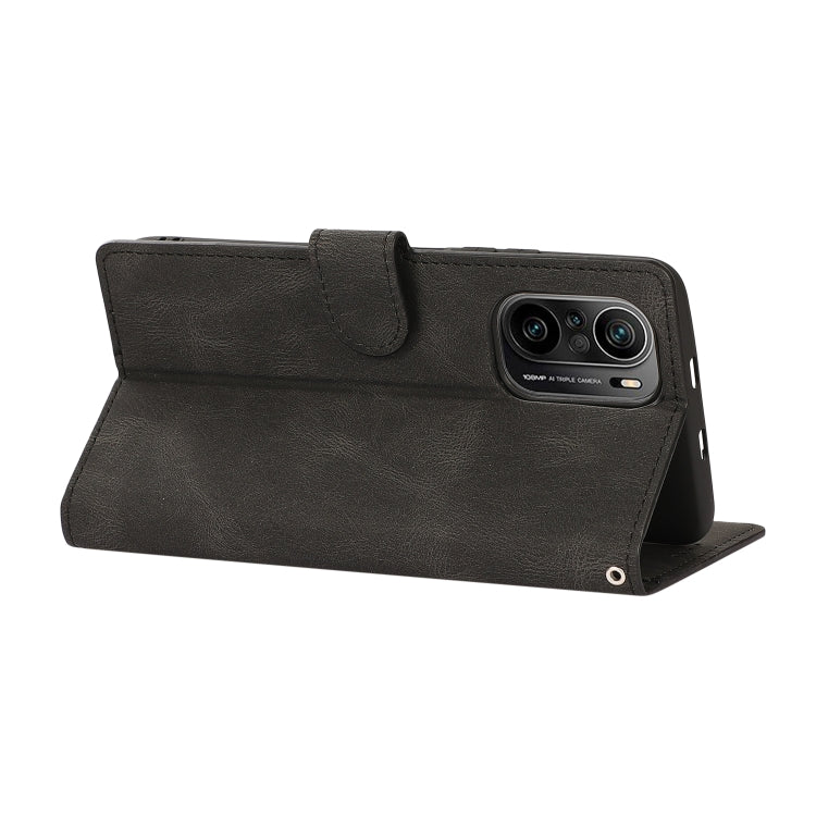 For Xiaomi Redmi K40 Pro Fantasy Classic Skin-feel Calfskin Texture Magnetic Buckle Horizontal Flip PU Leather Case with Holder & Card Slot & Wallet