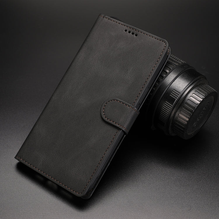 For Xiaomi Redmi Note 10 Fantasy Classic Skin-feel Calfskin Texture Magnetic Buckle Horizontal Flip PU Leather Case with Holder & Card Slot & Wallet