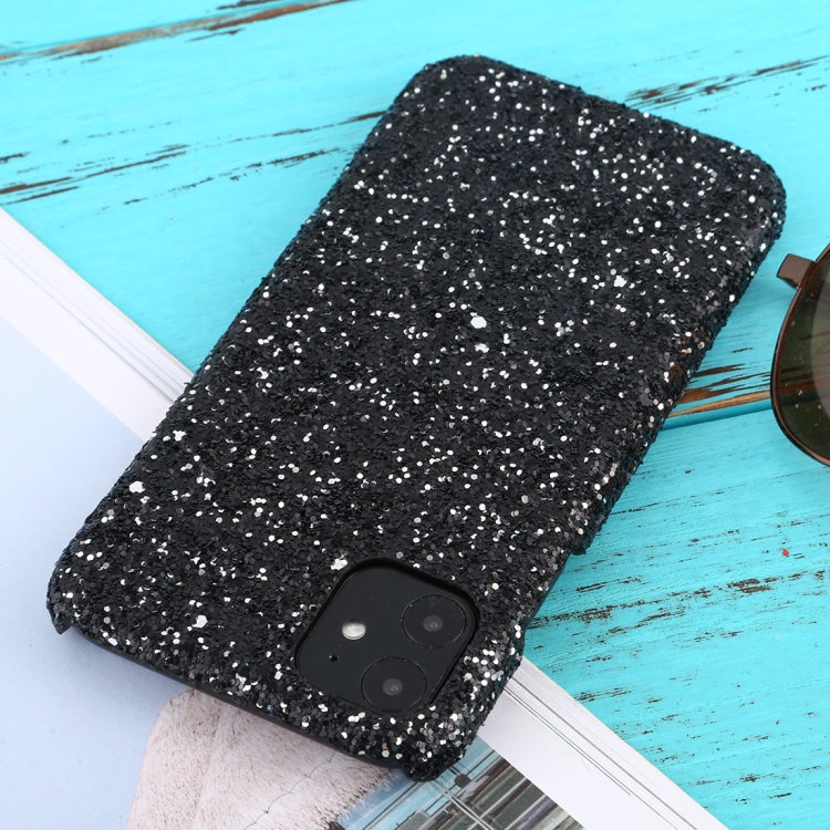 For iPhone 11 Shockproof Glitter Powder PC Protective Case