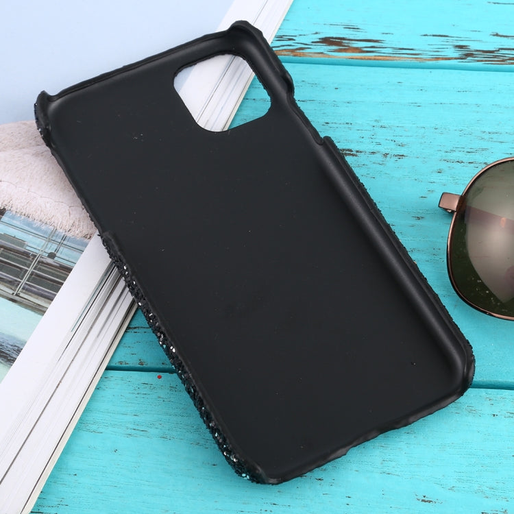 For iPhone 11 Shockproof Glitter Powder PC Protective Case