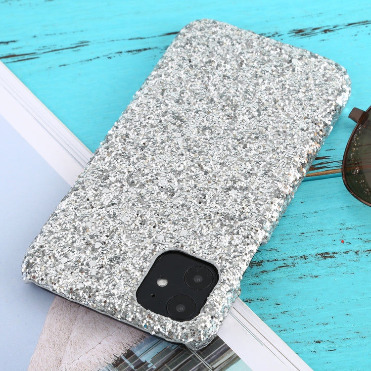 For iPhone 11 Shockproof Glitter Powder PC Protective Case