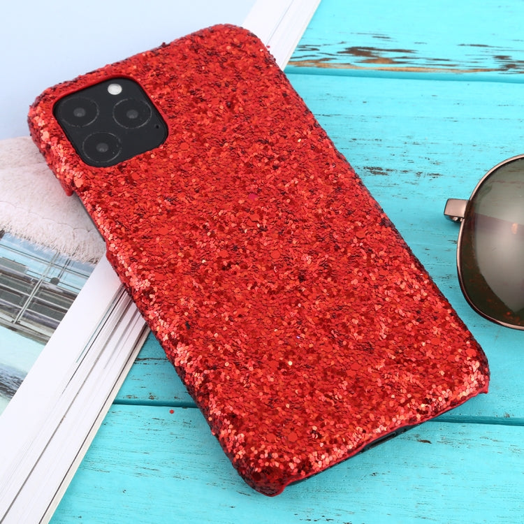For iPhone 11 Pro Shockproof Glitter Powder PC Protective Case