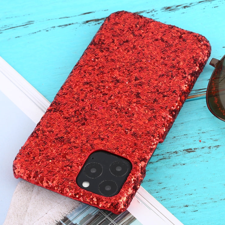 For iPhone 11 Pro Shockproof Glitter Powder PC Protective Case