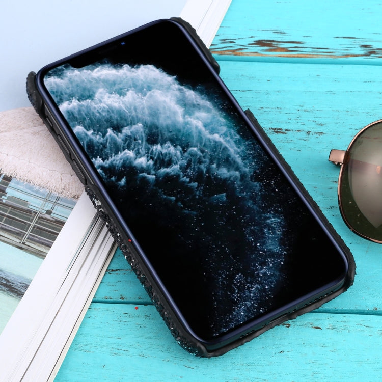 For iPhone 11 Pro Shockproof Glitter Powder PC Protective Case