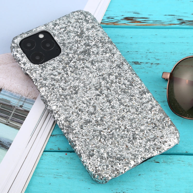 For iPhone 11 Pro Shockproof Glitter Powder PC Protective Case