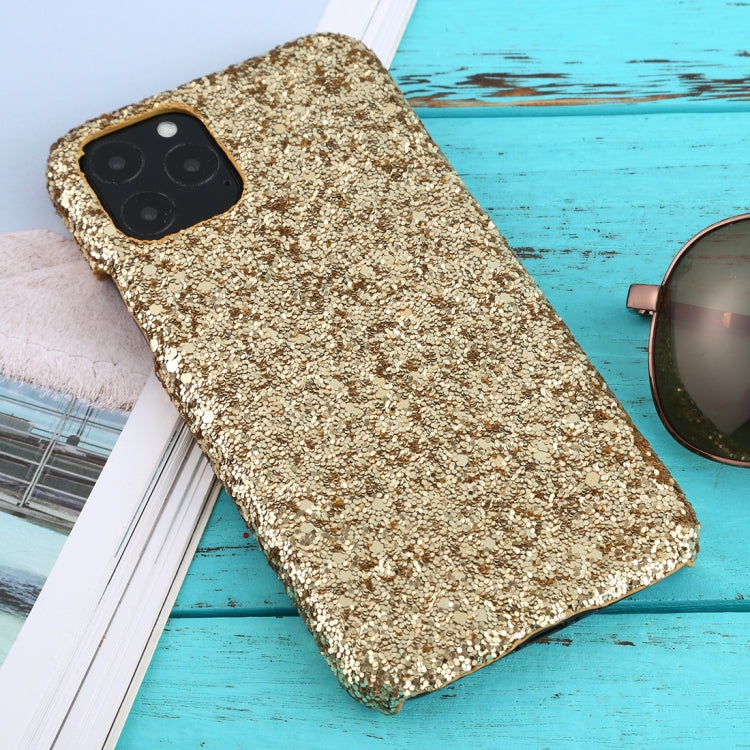 For iPhone 11 Pro Shockproof Glitter Powder PC Protective Case