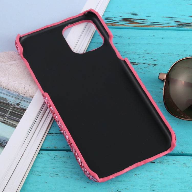 For iPhone 11 Pro Shockproof Glitter Powder PC Protective Case
