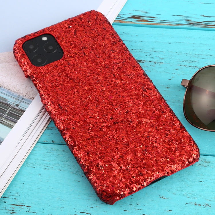 For iPhone 11 Pro Max Shockproof Glitter Powder PC Protective Case