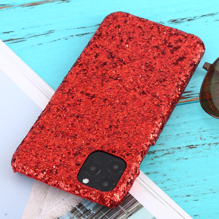 For iPhone 11 Pro Max Shockproof Glitter Powder PC Protective Case