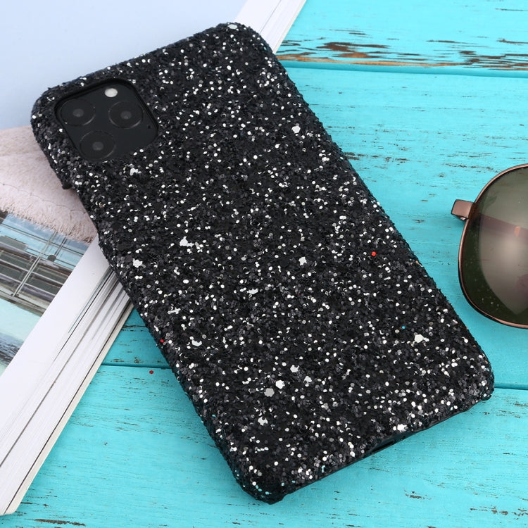 For iPhone 11 Pro Max Shockproof Glitter Powder PC Protective Case