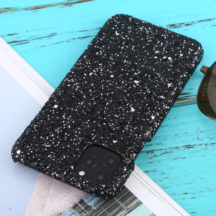 For iPhone 11 Pro Max Shockproof Glitter Powder PC Protective Case