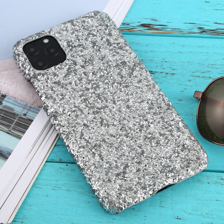 For iPhone 11 Pro Max Shockproof Glitter Powder PC Protective Case
