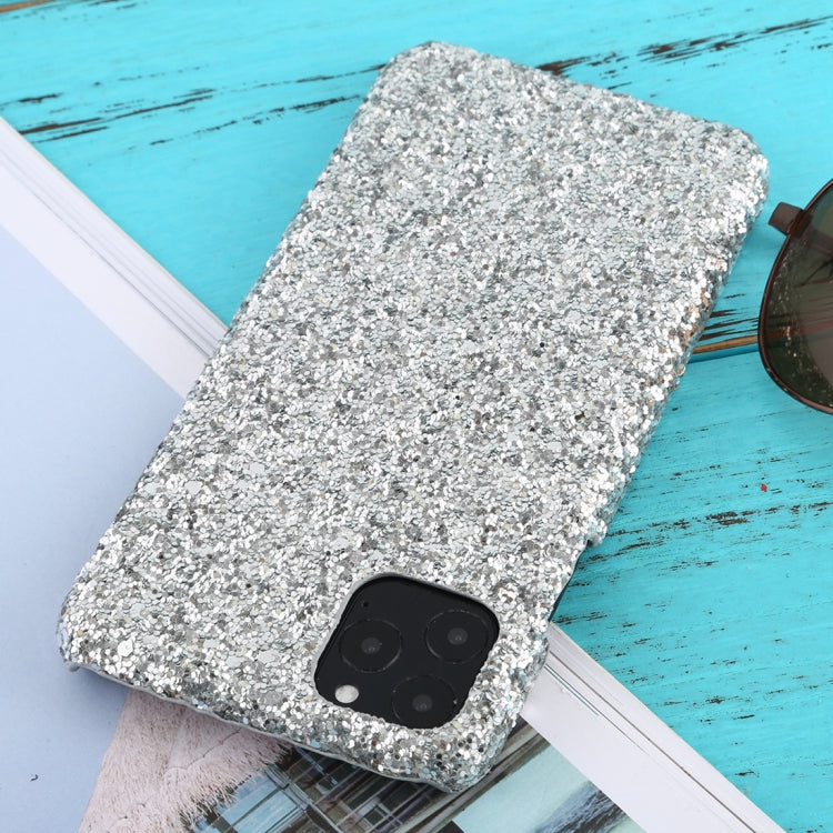 For iPhone 11 Pro Max Shockproof Glitter Powder PC Protective Case