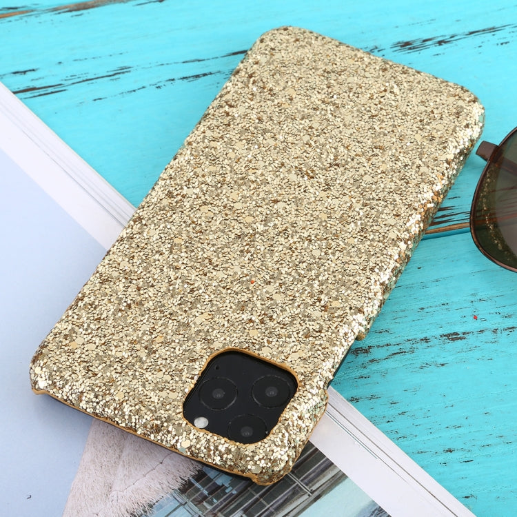 For iPhone 11 Pro Max Shockproof Glitter Powder PC Protective Case