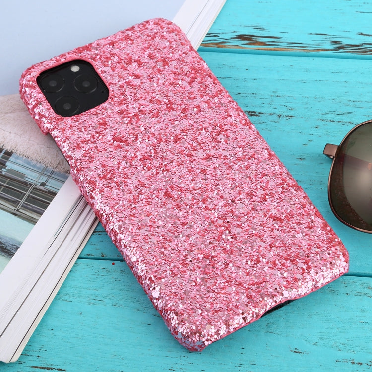 For iPhone 11 Pro Max Shockproof Glitter Powder PC Protective Case