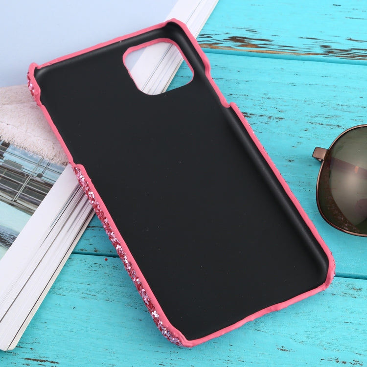 For iPhone 11 Pro Max Shockproof Glitter Powder PC Protective Case