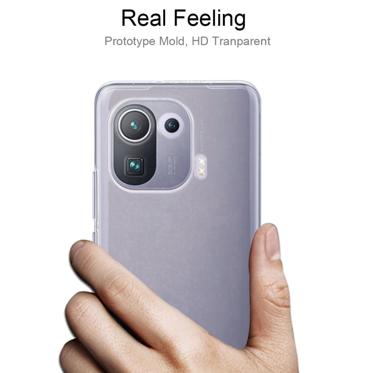 For Xiaomi Mi 11 Pro 0.75mm Ultra-thin Transparent TPU Soft Protective Case