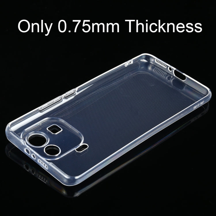 For Xiaomi Mi 11 Pro 0.75mm Ultra-thin Transparent TPU Soft Protective Case