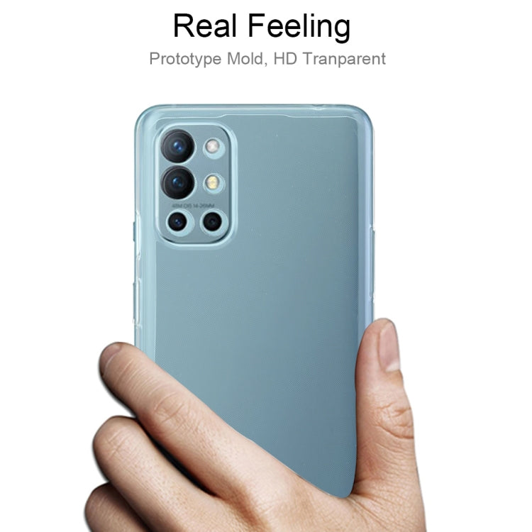 For OnePlus 9R 0.75mm Ultra-thin Transparent TPU Soft Protective Case