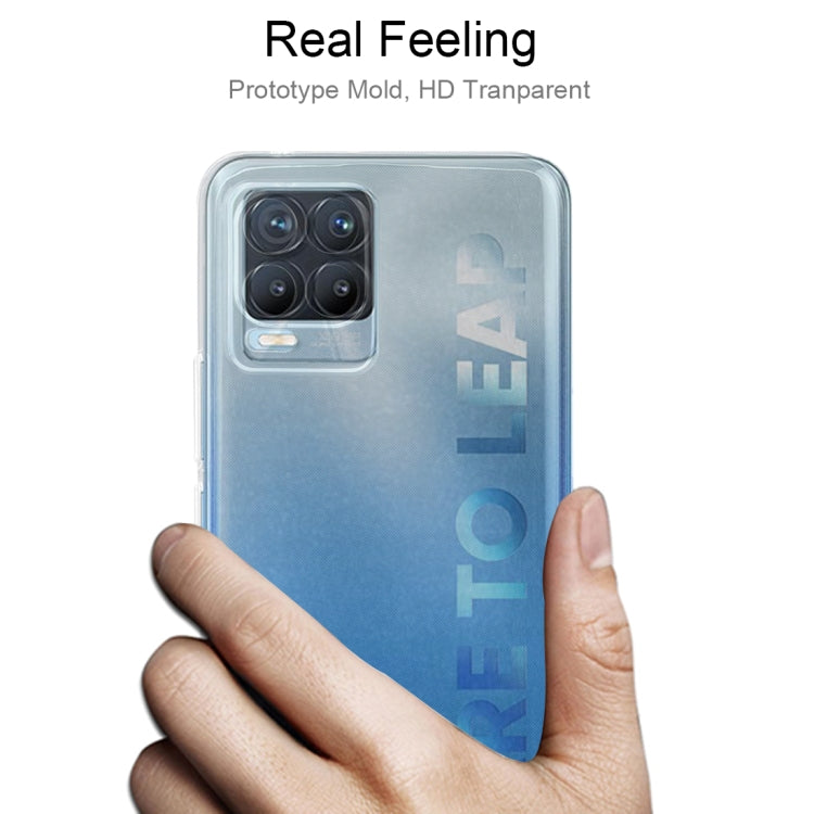 For OPPO Realme 8 Pro 0.75mm Ultra-thin Transparent TPU Soft Protective Case