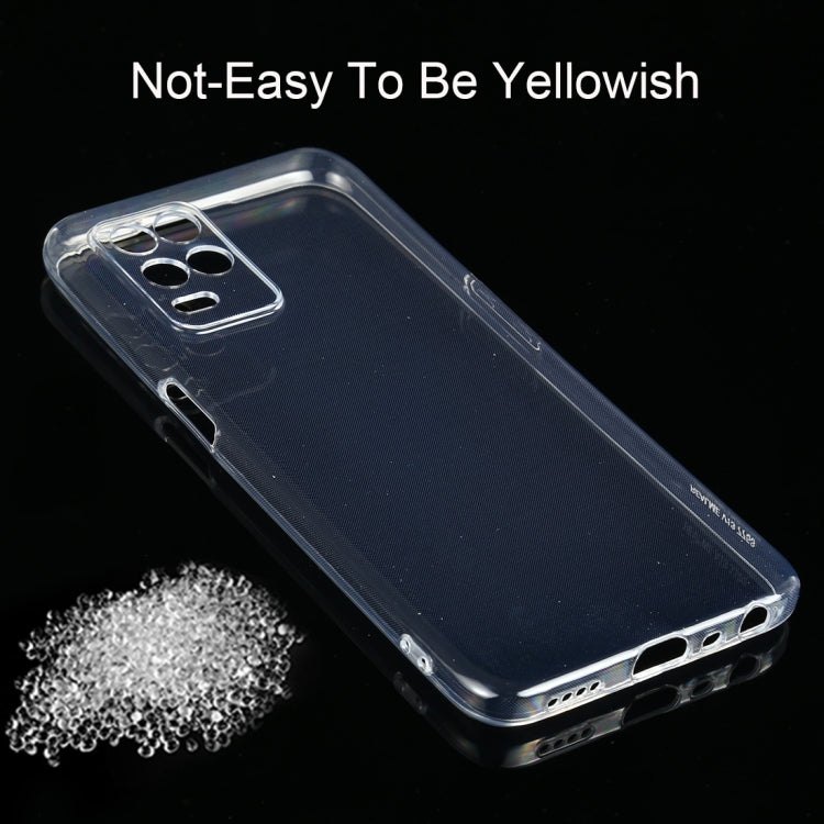 For OPPO Realme V13 5G 0.75mm Ultra-thin Transparent TPU Soft Protective Case