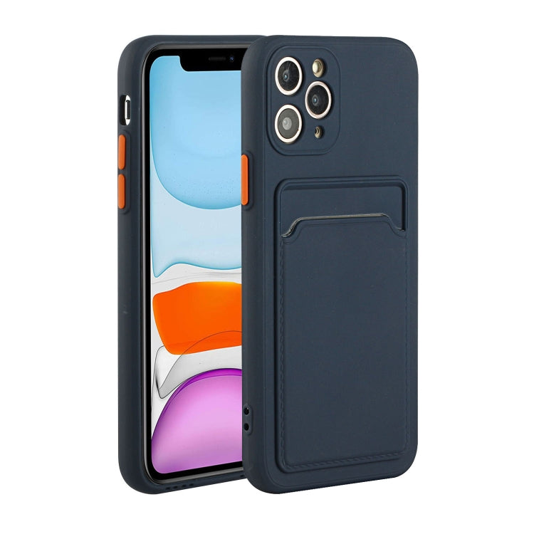 Card Slot Design Shockproof TPU Protective Case For iPhone 11 Pro