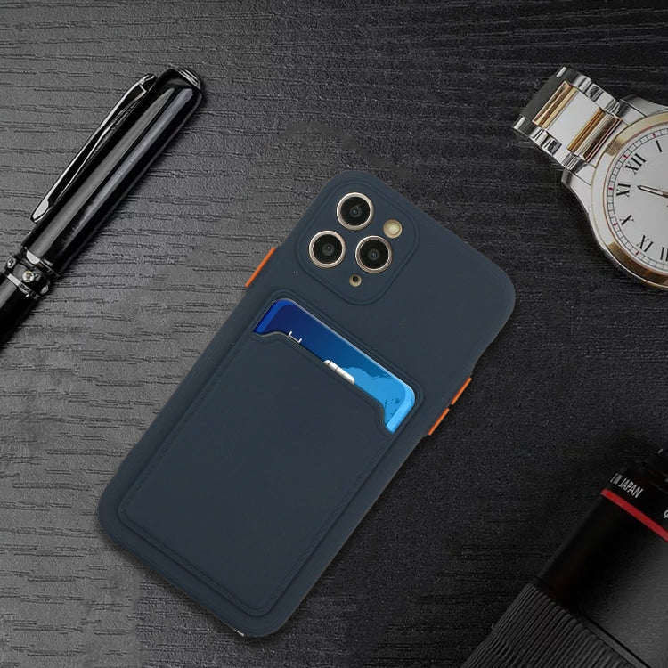 Card Slot Design Shockproof TPU Protective Case For iPhone 11 Pro