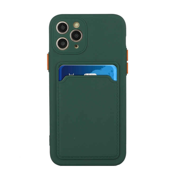 Card Slot Design Shockproof TPU Protective Case For iPhone 11 Pro