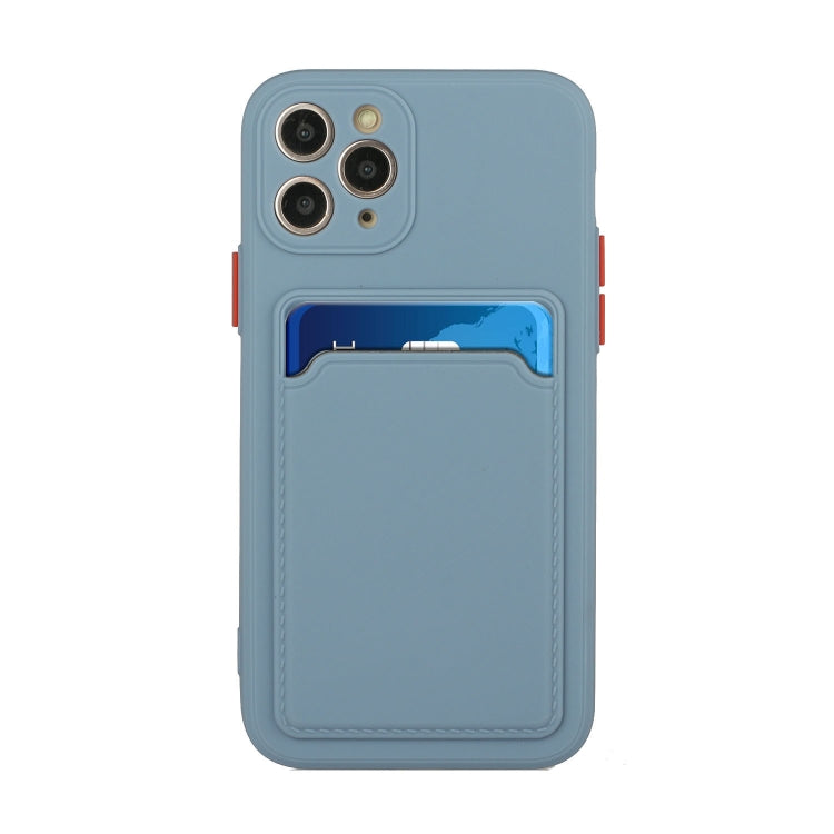 Card Slot Design Shockproof TPU Protective Case For iPhone 11 Pro