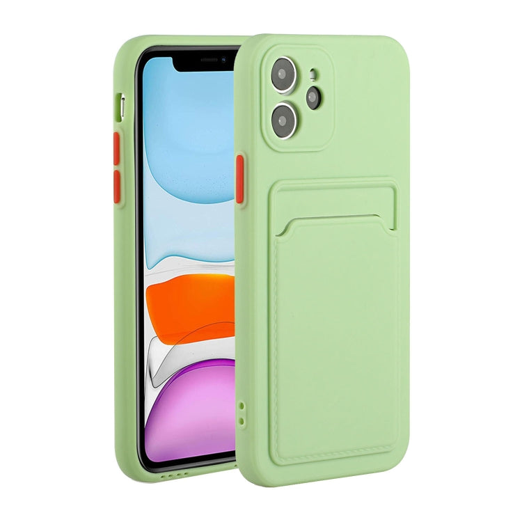 Card Slot Design Shockproof TPU Protective Case For iPhone 11 Pro
