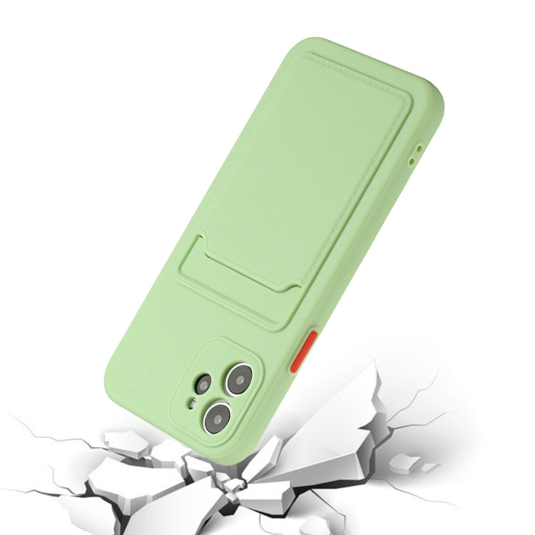 Card Slot Design Shockproof TPU Protective Case For iPhone 11 Pro