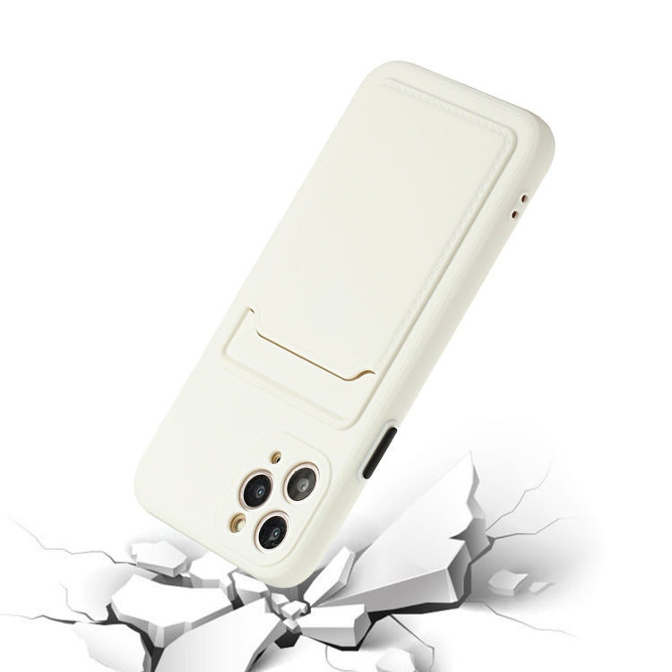 Card Slot Design Shockproof TPU Protective Case For iPhone 11 Pro