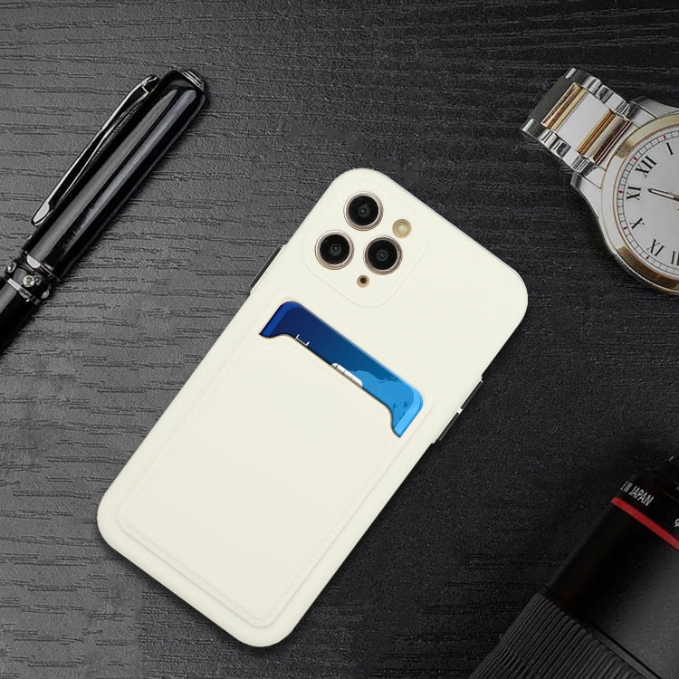 Card Slot Design Shockproof TPU Protective Case For iPhone 11 Pro