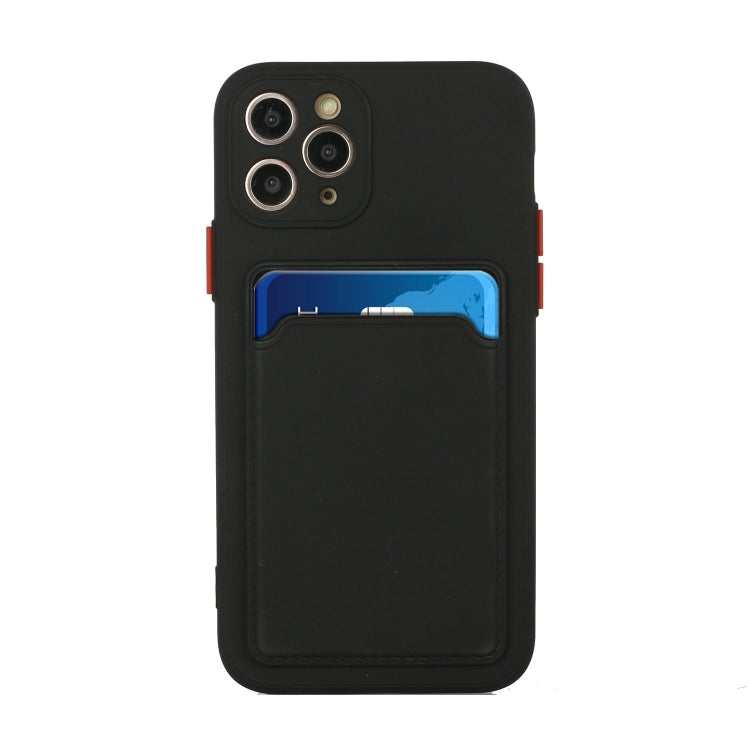 Card Slot Design Shockproof TPU Protective Case For iPhone 11 Pro