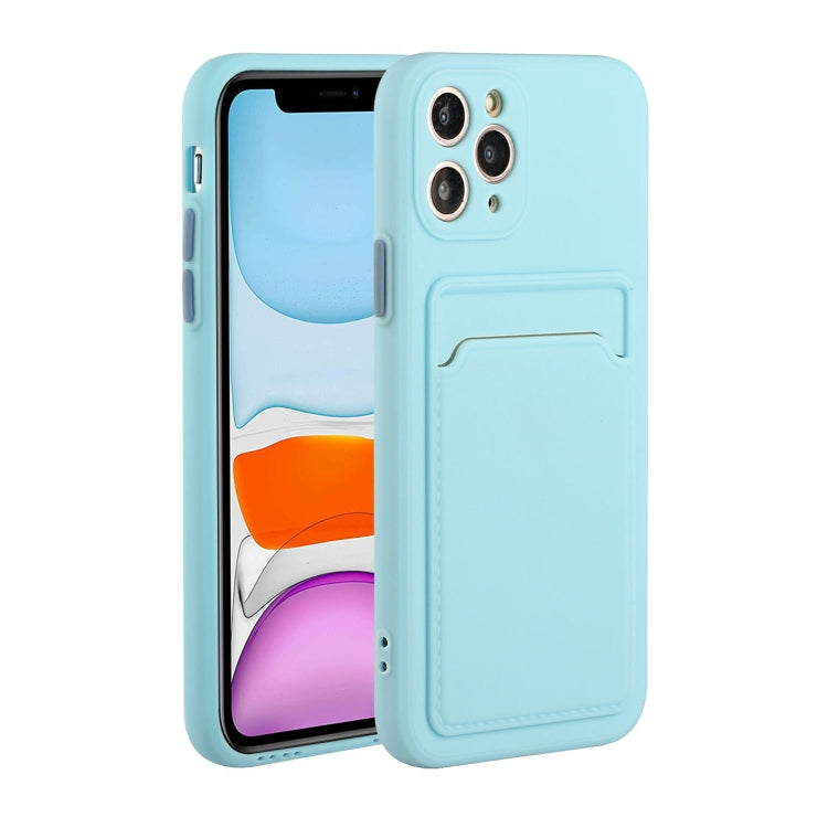 Card Slot Design Shockproof TPU Protective Case For iPhone 11 Pro