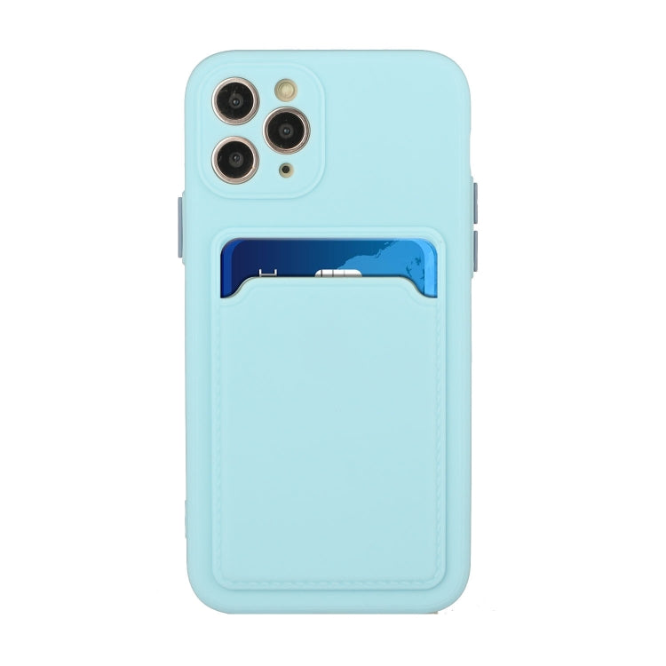 Card Slot Design Shockproof TPU Protective Case For iPhone 11 Pro