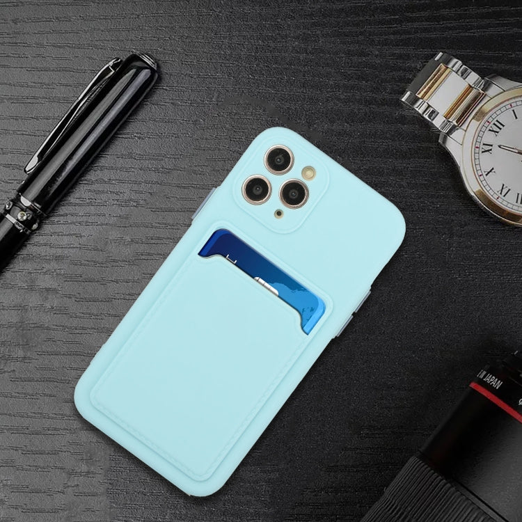 Card Slot Design Shockproof TPU Protective Case For iPhone 11 Pro