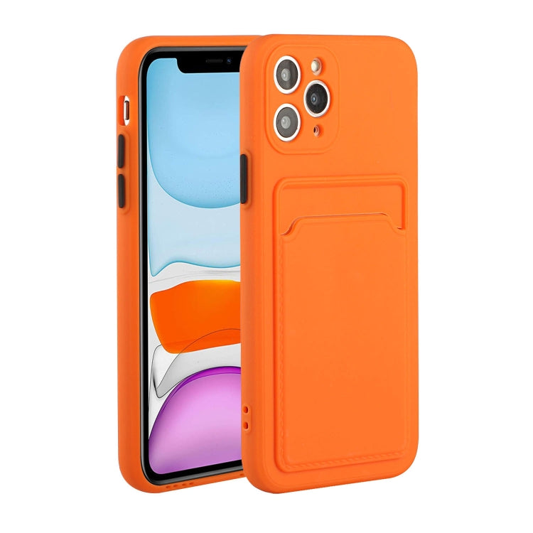 Card Slot Design Shockproof TPU Protective Case For iPhone 11 Pro