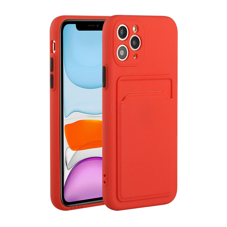Card Slot Design Shockproof TPU Protective Case For iPhone 11 Pro