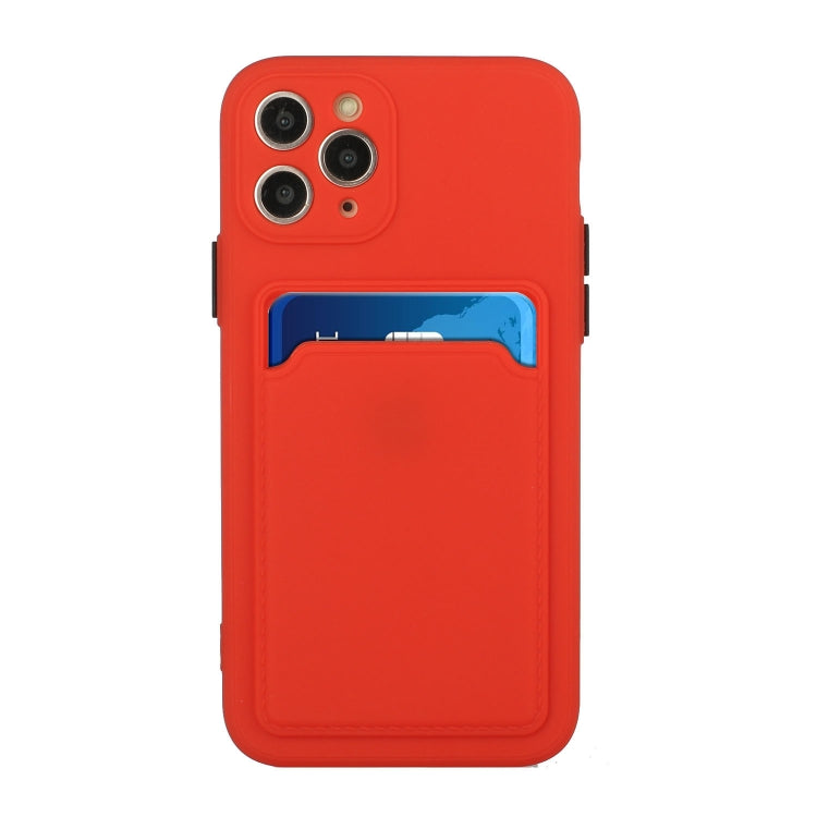 Card Slot Design Shockproof TPU Protective Case For iPhone 11 Pro