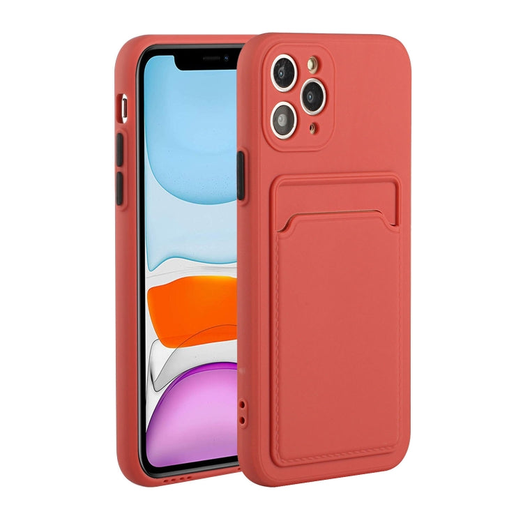 Card Slot Design Shockproof TPU Protective Case For iPhone 11 Pro