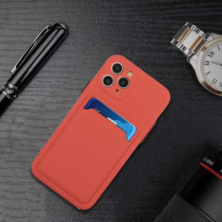 Card Slot Design Shockproof TPU Protective Case For iPhone 11 Pro